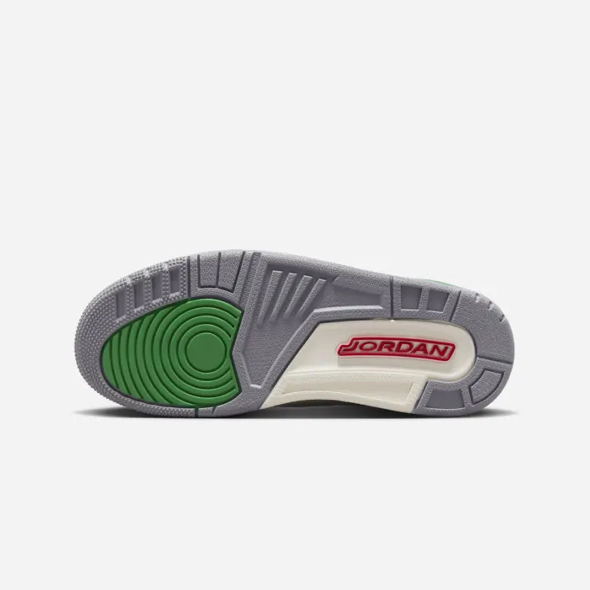 Jordan | AIR JORDAN 3 RETRO  { WHITE/VARSITY RED-LUCKY GREEN