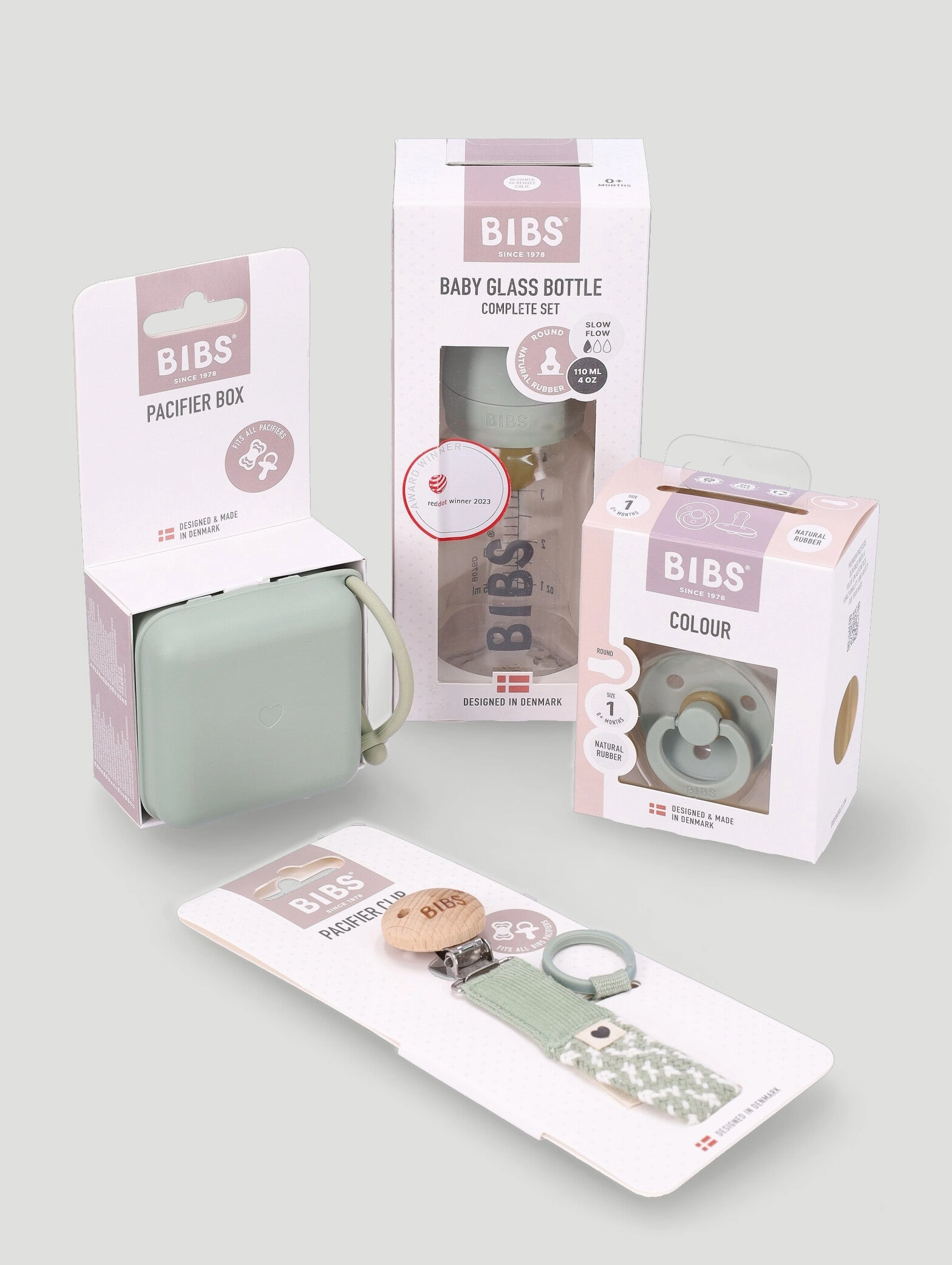 Keedo Bibs Branded Gift Set