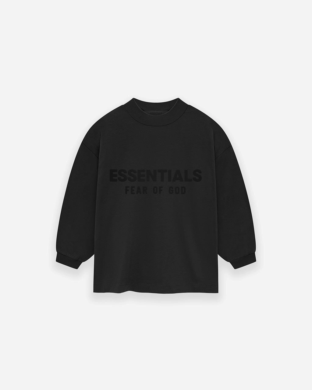 Kids Long Sleeve Shirt Jet Black