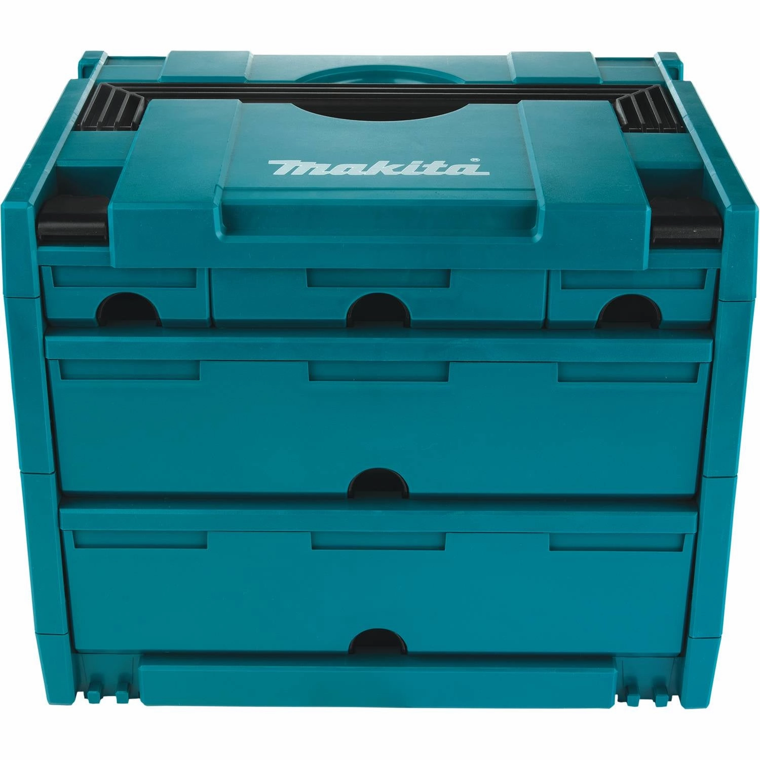 Makita P-84349 MAKPAC 5 Drawer Interlocking Case w/ Pressure Locking Mechanism
