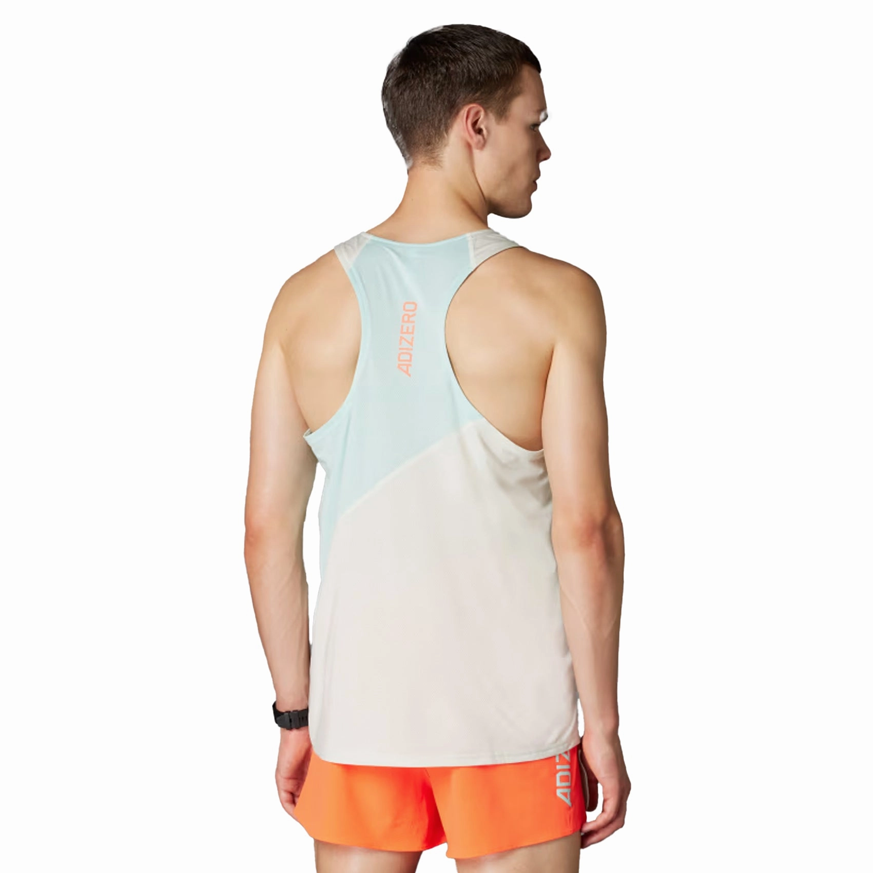 Mens Adidas New York City Running Singlet