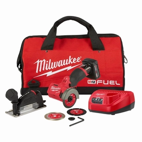 Milwaukee 2522-21XC - M12 FUEL™ 3 in. Compact Cut Off Tool Kit