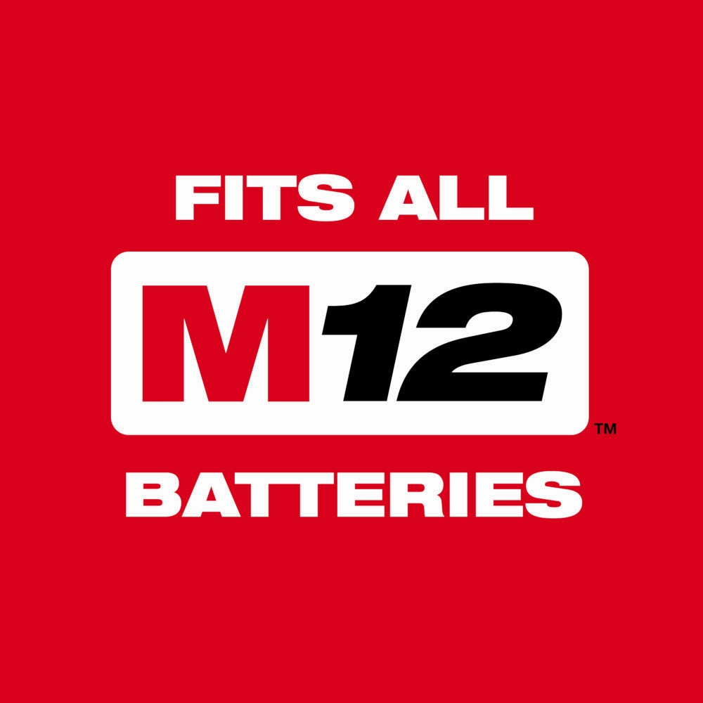 Milwaukee 2563-20 M12 FUEL 12V 1/2" Stubby Impact Wrench - Bare Tool