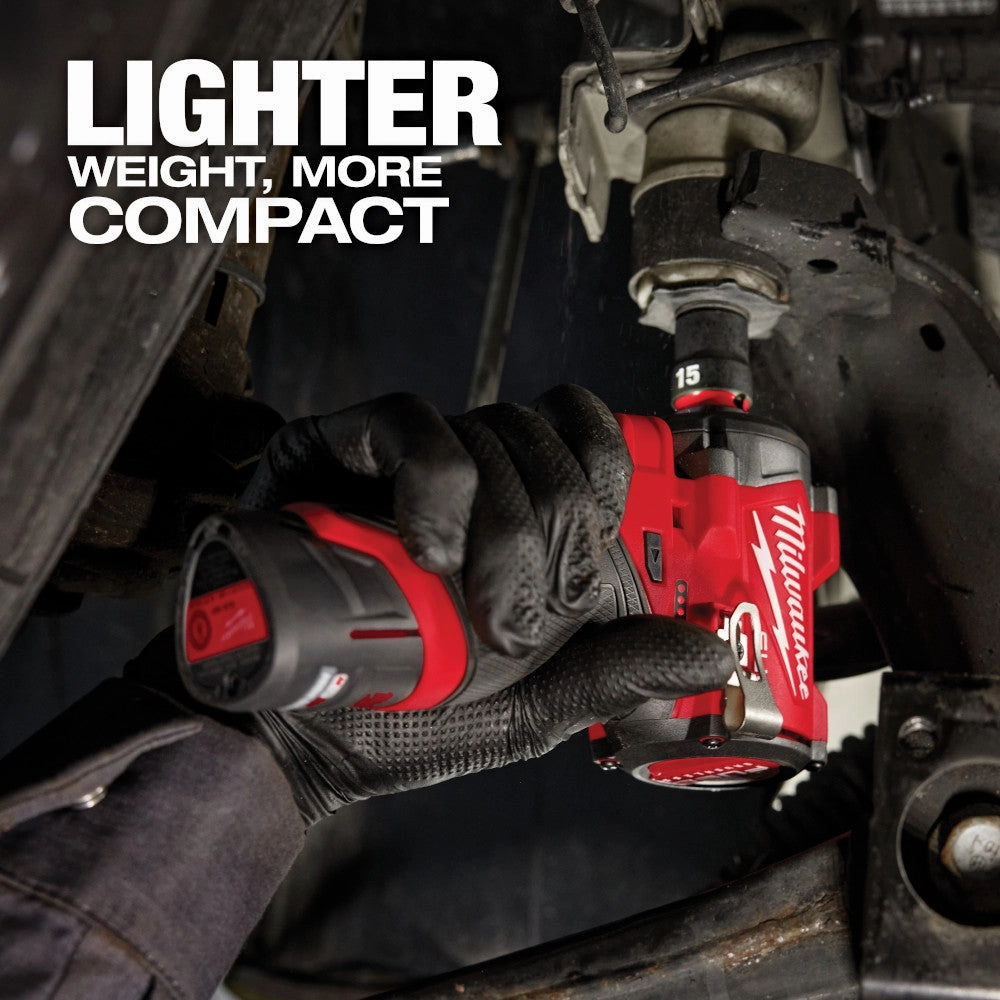 Milwaukee 2563-20 M12 FUEL 12V 1/2" Stubby Impact Wrench - Bare Tool