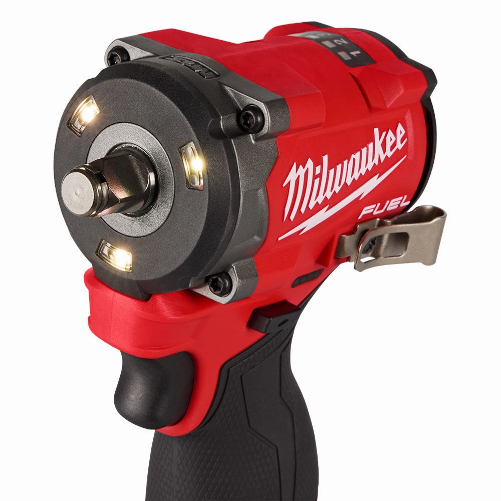 Milwaukee 2563-22 M12 FUEL 12V 1/2" Corddles Stubby Impact Wrench Kit