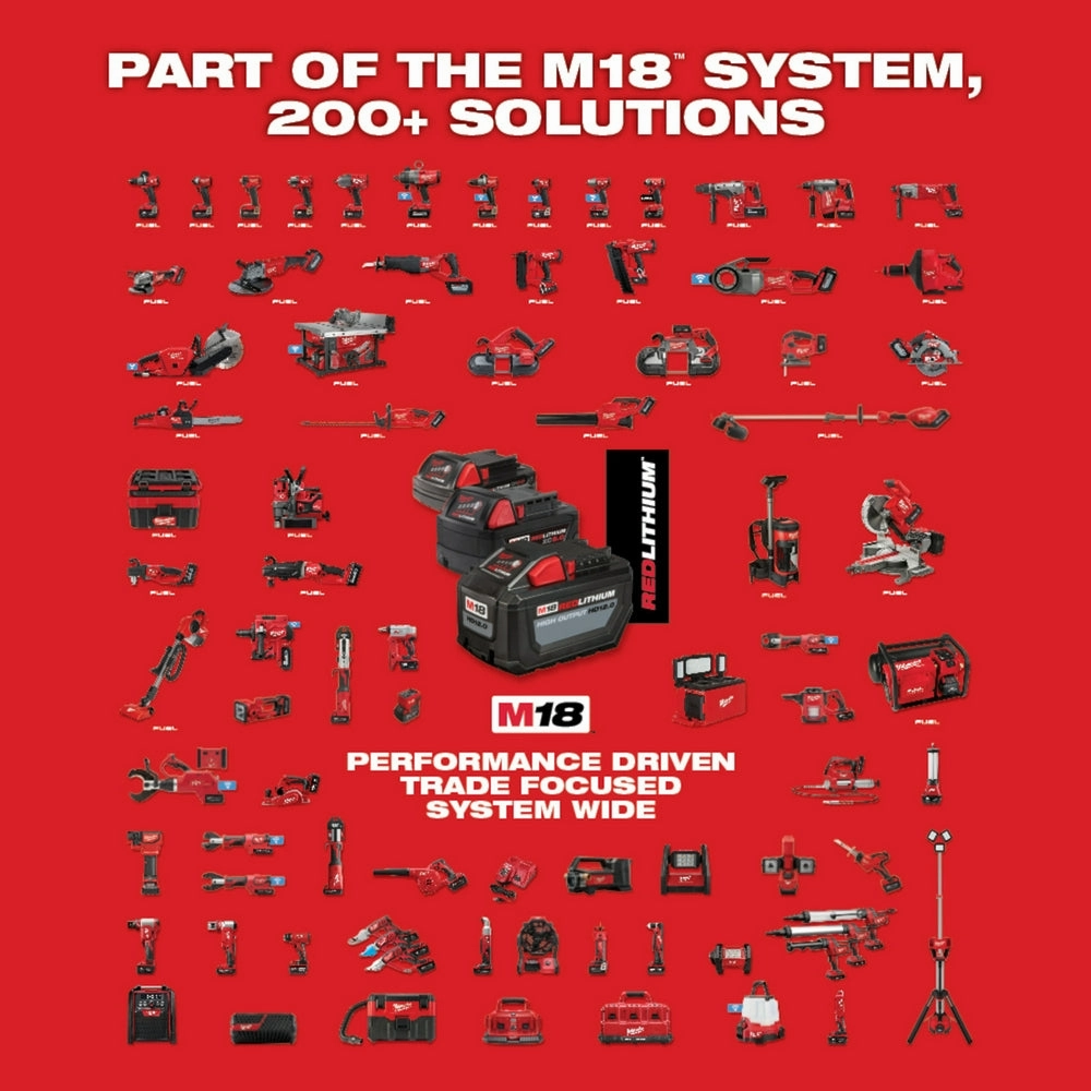 Milwaukee 2855P-22R - M18 FUEL™ 1/2" Compact Impact Wrench w/ Pin Detent Kit