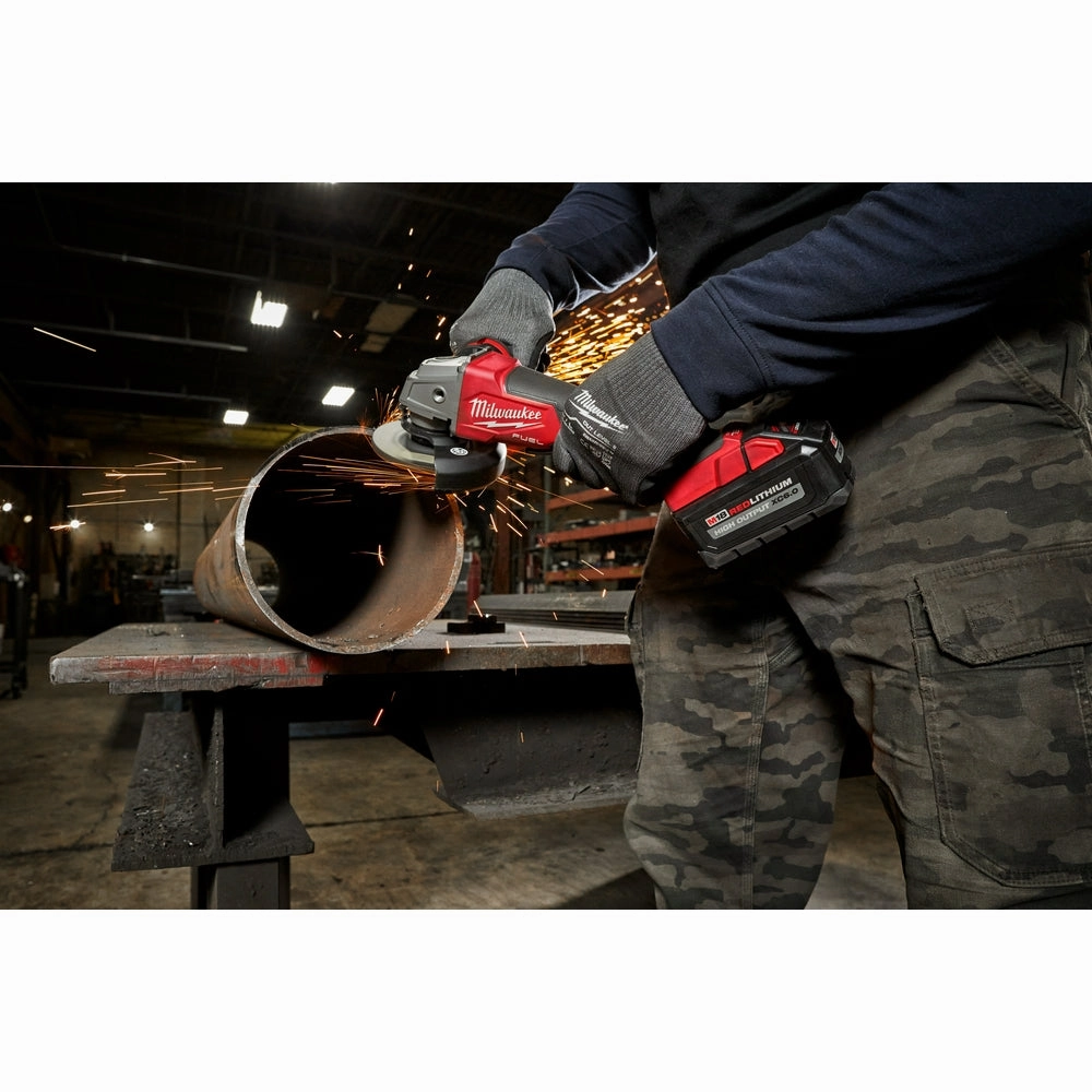 Milwaukee 2880-20ID M18 FUEL 18V 4-1/2"/5" Paddle Switch Grinder w/Impact Driver
