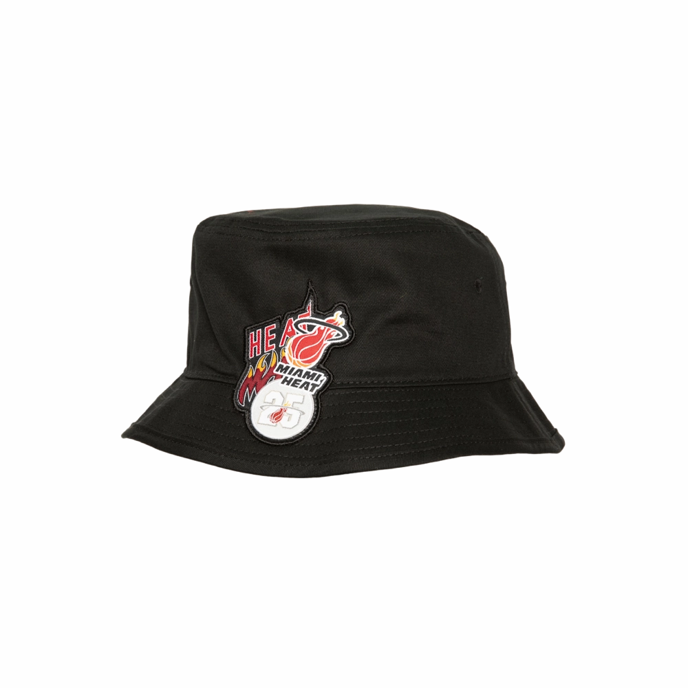 Mitchell & Ness Miami HEAT Logolap Bucket Hat