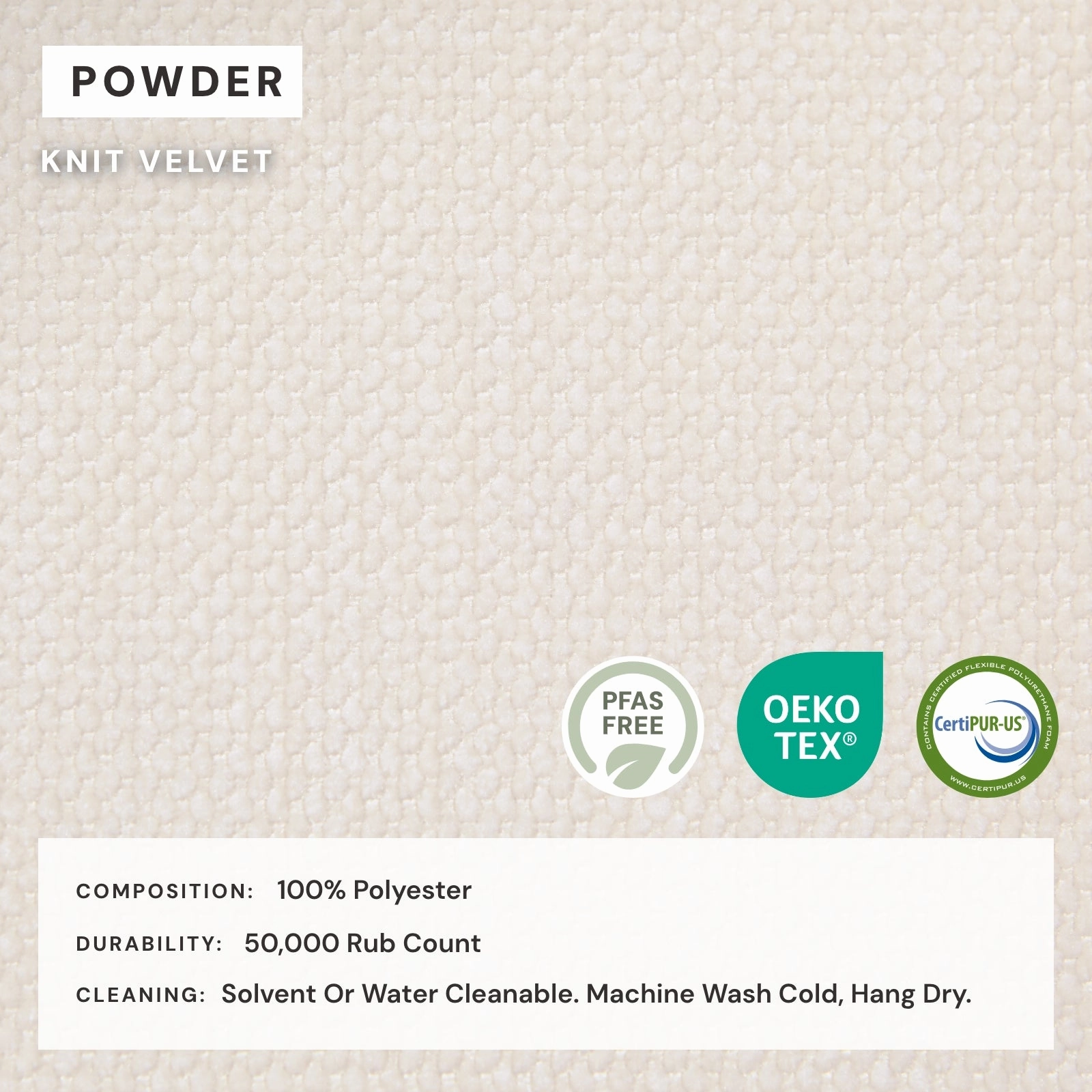 Modular Washable 3-Seater in Powder | Deluxe  Seat | Cloud Pillow
