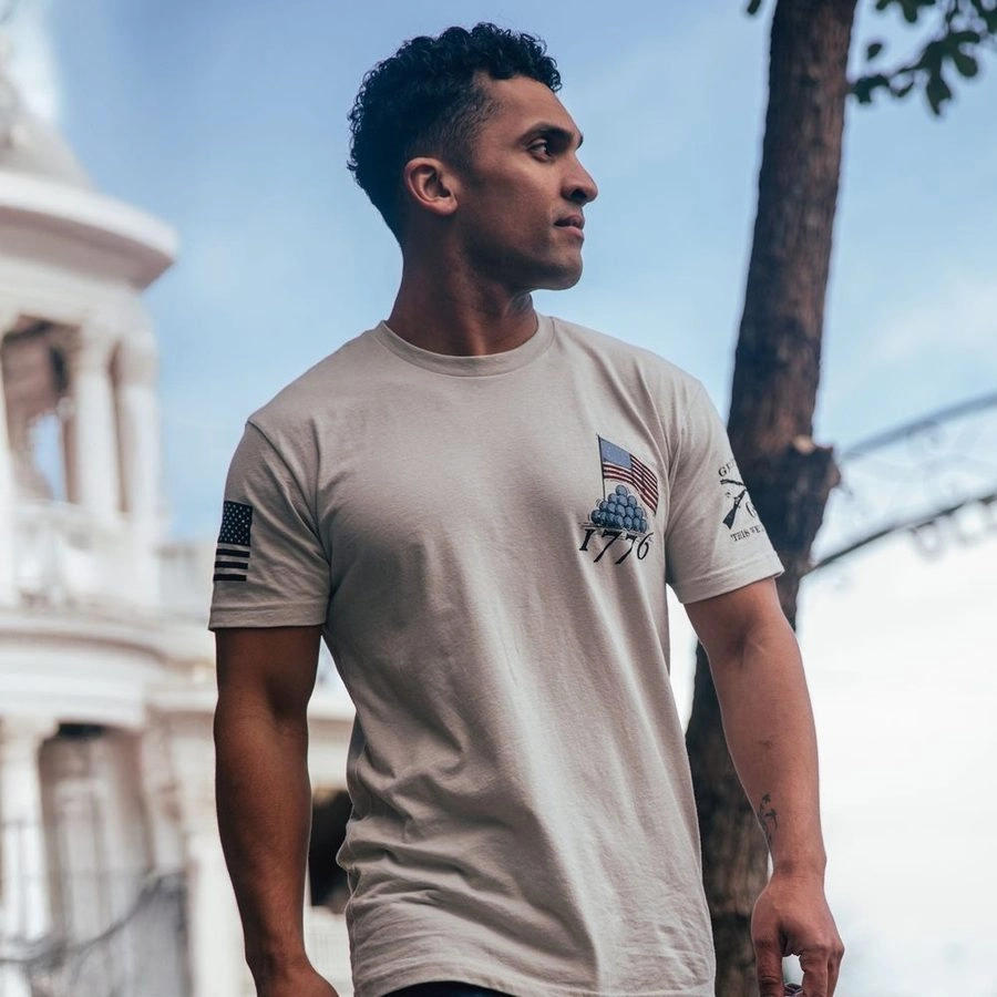 Never Run T-Shirt - Sand
