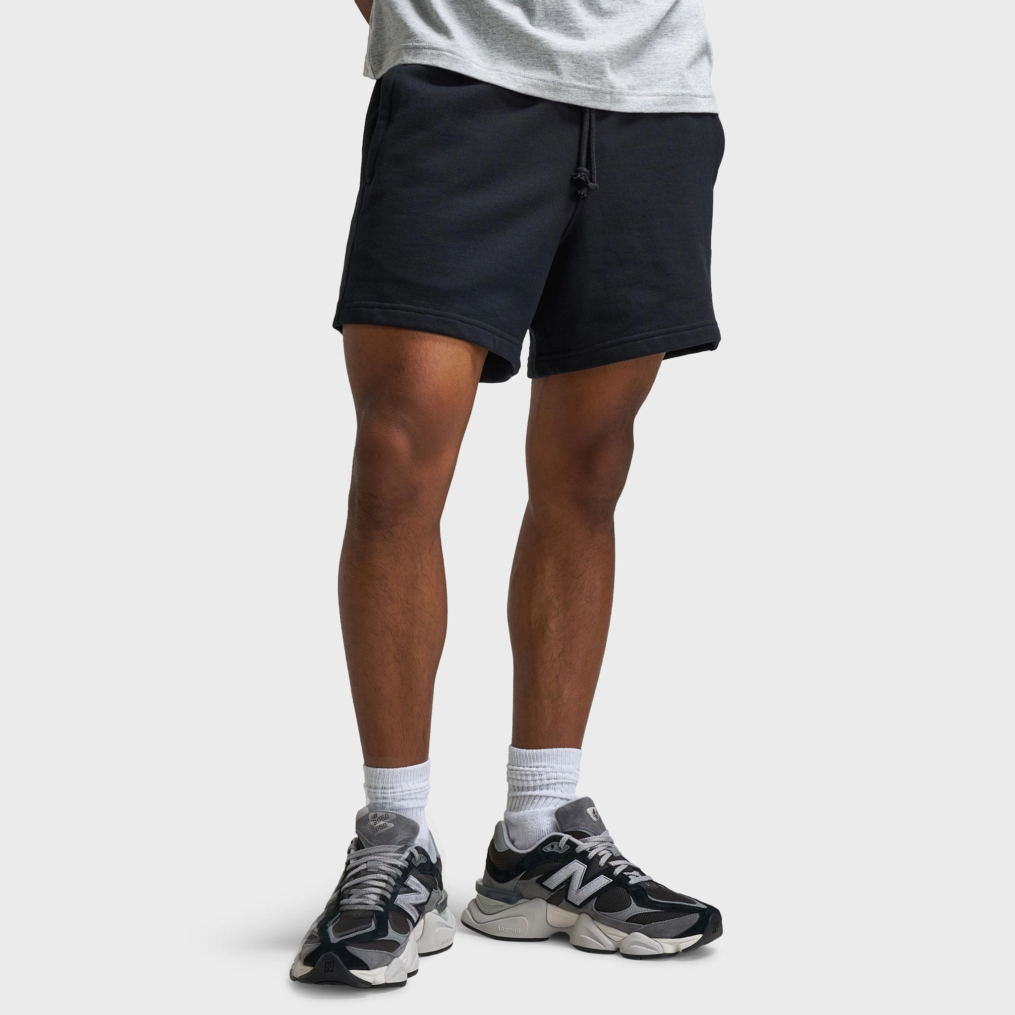 New Balance Athletics French Terry 5 Shorts / Black