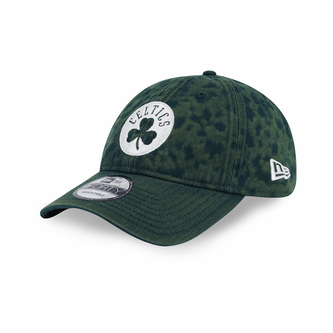 New Era Boston Celtics Hand Brush Wash 9Forty Unstructured Adjustable Cap