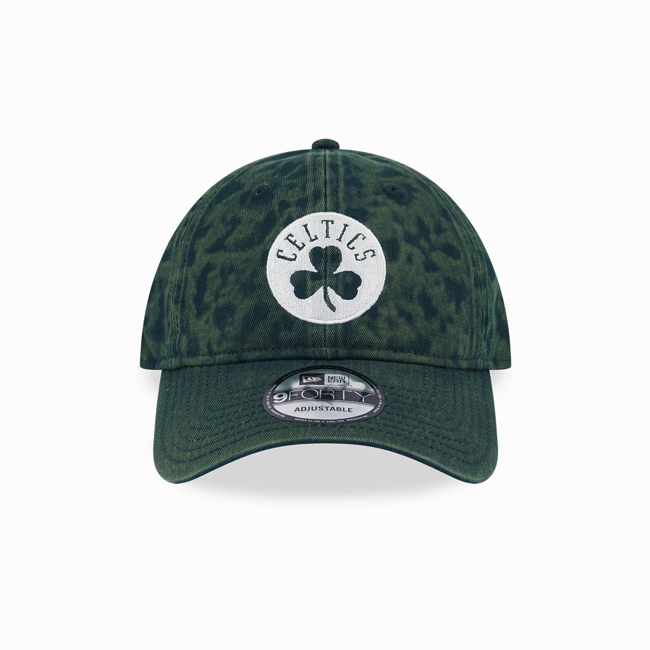 New Era Boston Celtics Hand Brush Wash 9Forty Unstructured Adjustable Cap