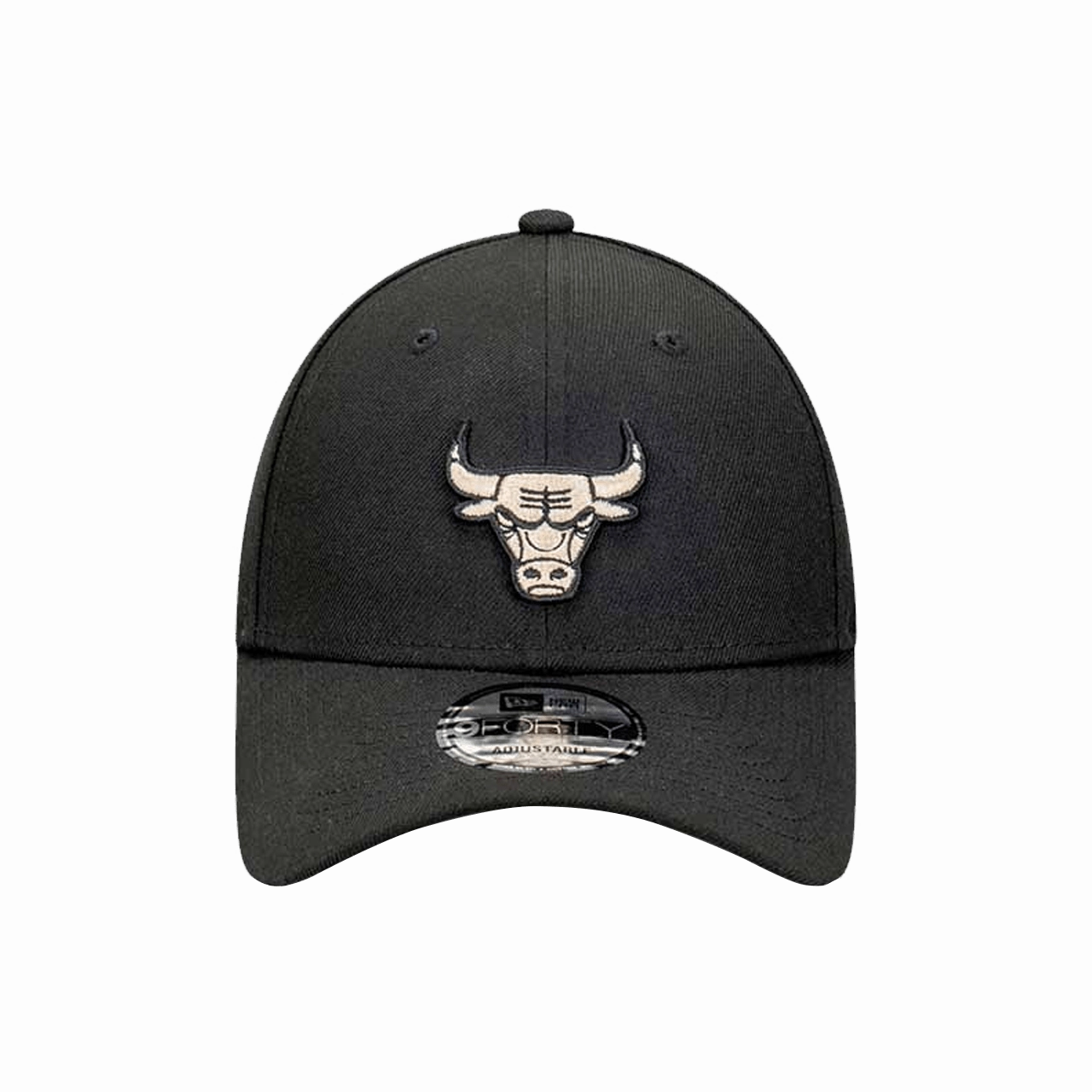New Era Chicago Bulls Repreve® Black Oat 9Forty Adjustable Cap