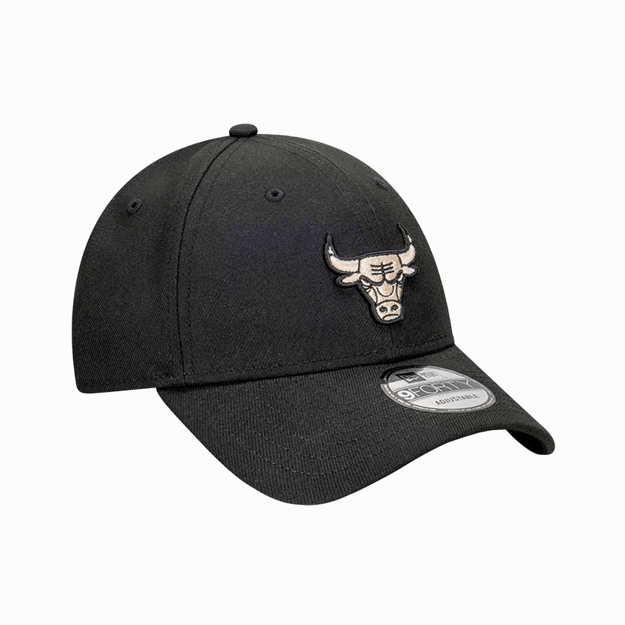 New Era Chicago Bulls Repreve® Black Oat 9Forty Adjustable Cap
