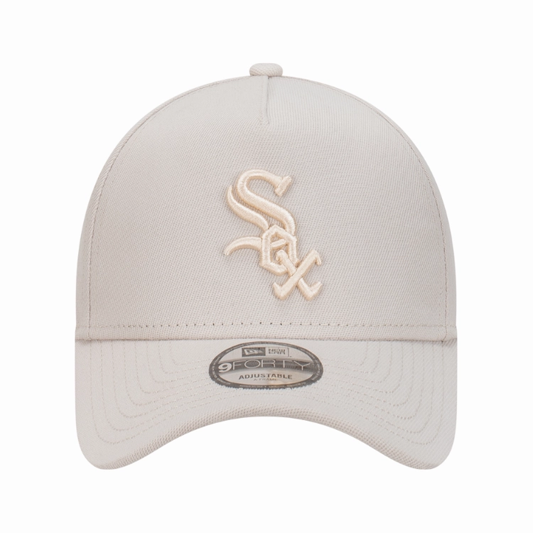 New Era Chicago White Sox 9FORTY A Frame - Stone/Ivory