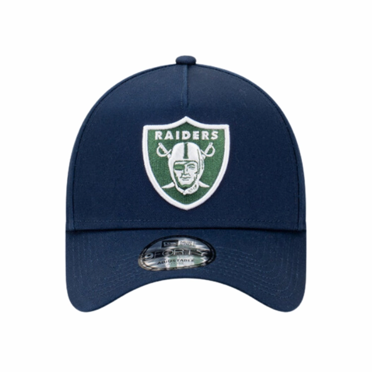 New Era Las Vegas Raiders 9FORTY A Frame Cap - Oceanside Blue/Rifle Green