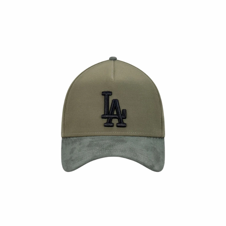 New Era Los Angeles Dodgers 39THIRTY A Frame - Premium Olive