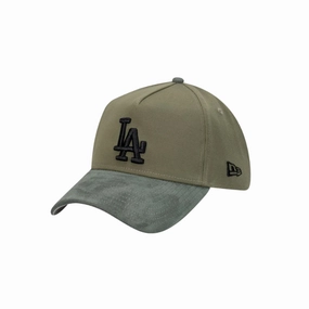 New Era Los Angeles Dodgers 39THIRTY A Frame - Premium Olive