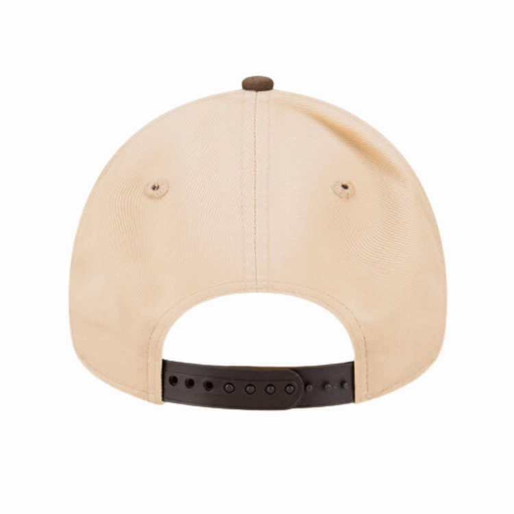 New Era Los Angeles Dodgers 9FORTY A Frame Cap - Oatmilk/Walnut