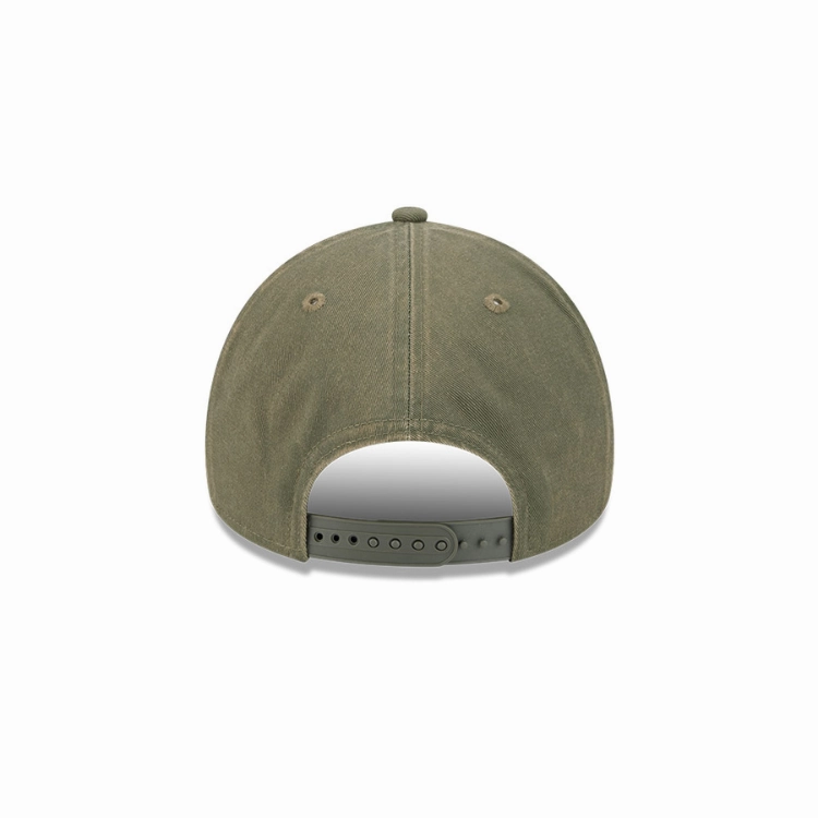New Era Los Angeles Dodgers 9FORTY A Frame Snow Wash - Olive