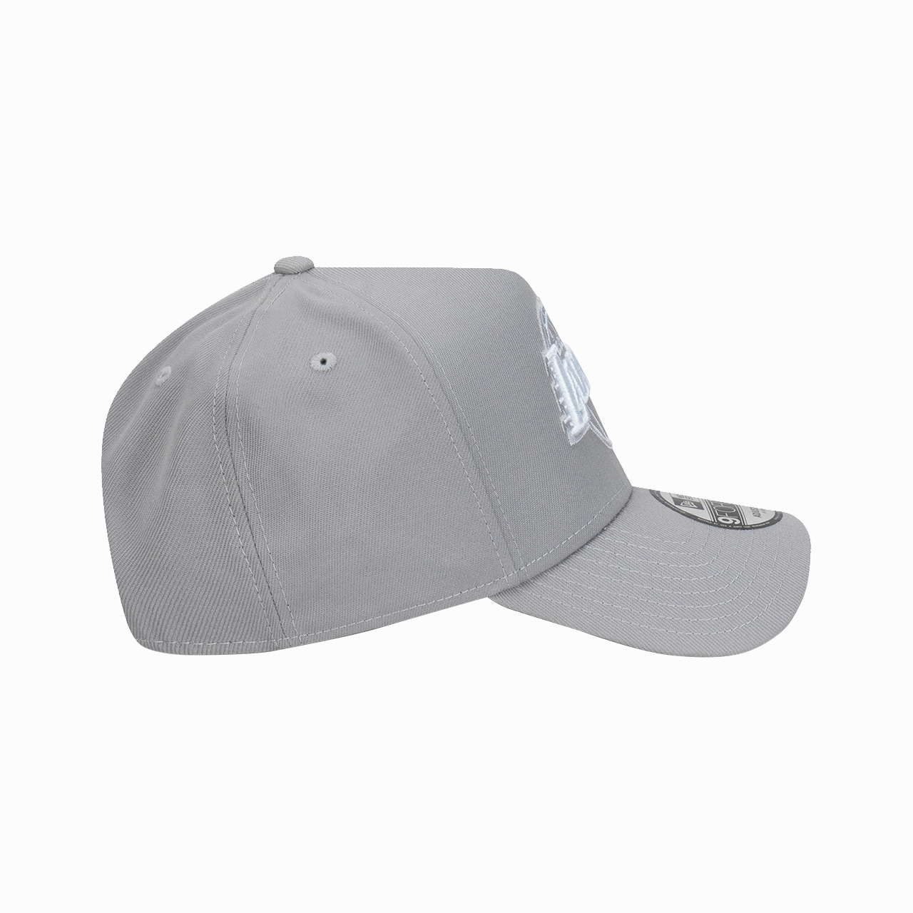 New Era Los Angeles Lakers Repreve® Cloud Gray 9Forty A-Frame Snapback Cap