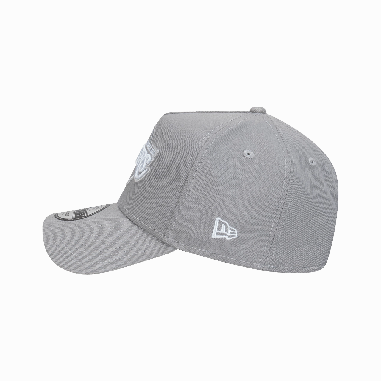 New Era Los Angeles Lakers Repreve® Cloud Gray 9Forty A-Frame Snapback Cap