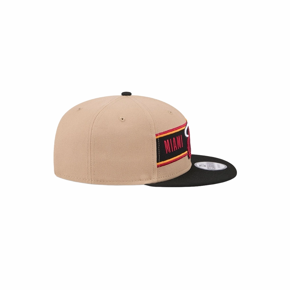 New Era Miami HEAT 2024 Draft Youth Snapback