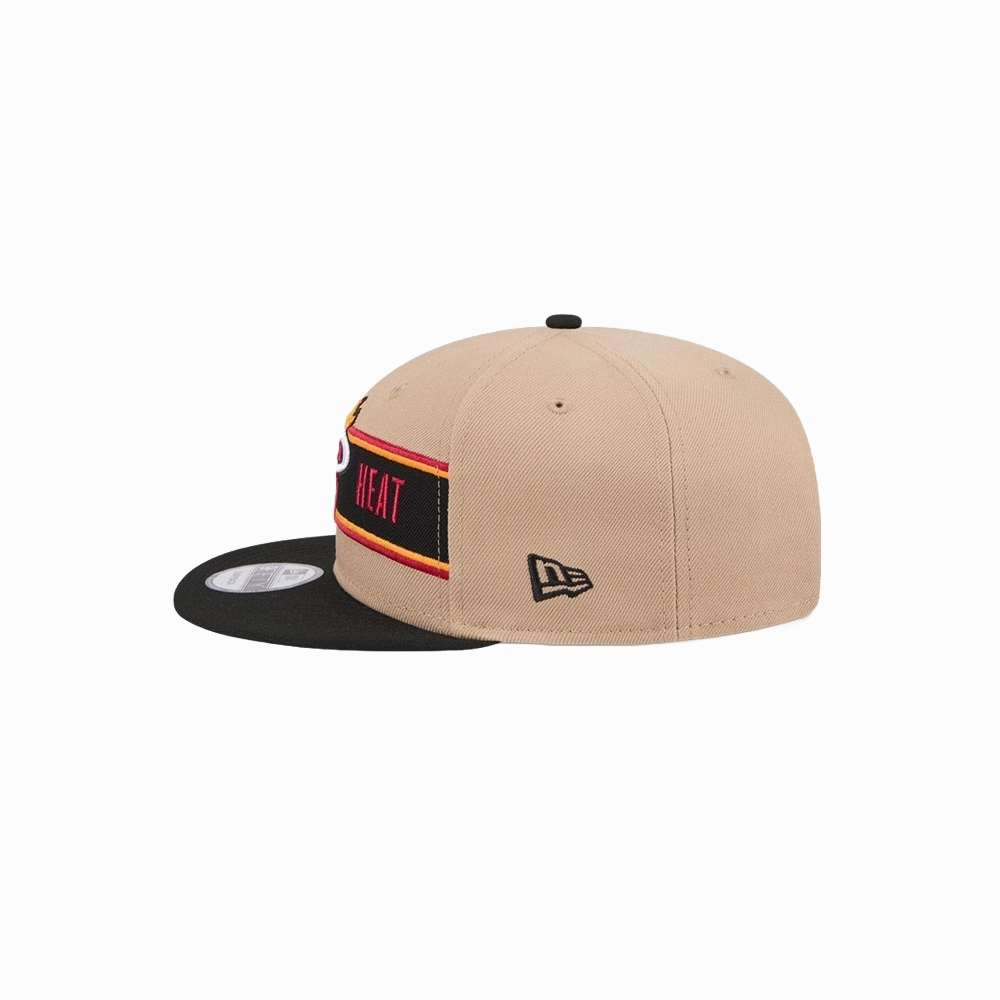 New Era Miami HEAT 2024 Draft Youth Snapback