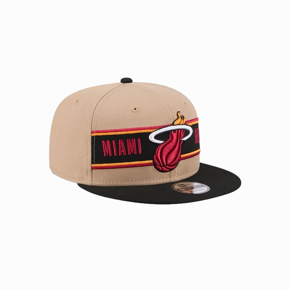 New Era Miami HEAT 2024 Draft Youth Snapback