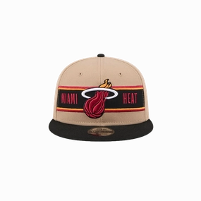 New Era Miami HEAT 2024 Draft Youth Snapback