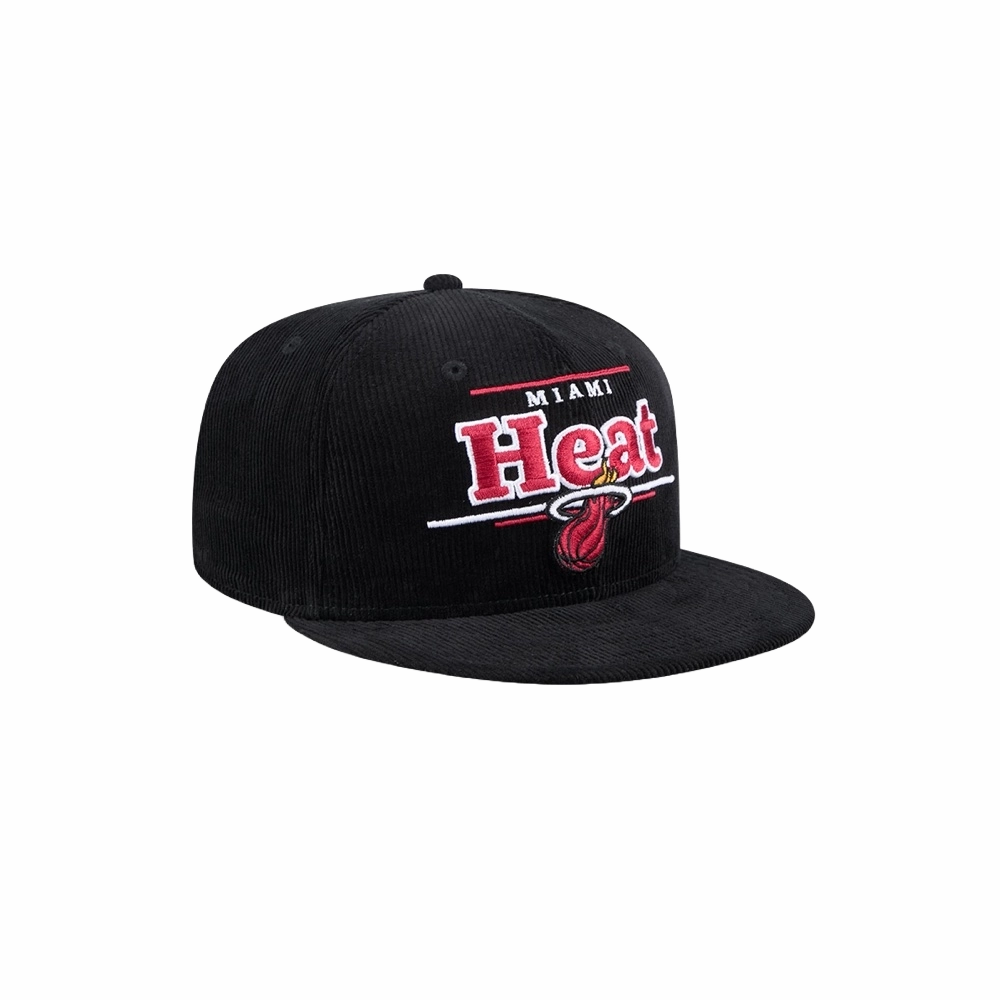 New Era Miami HEAT Corduroy Snapback
