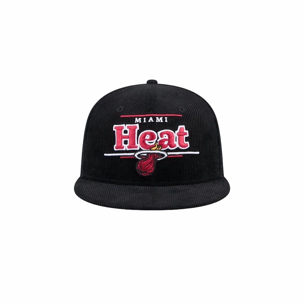 New Era Miami HEAT Corduroy Snapback
