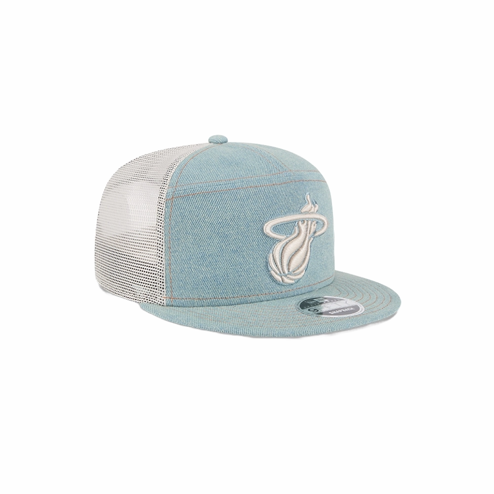 New Era Miami HEAT Denim Snapback