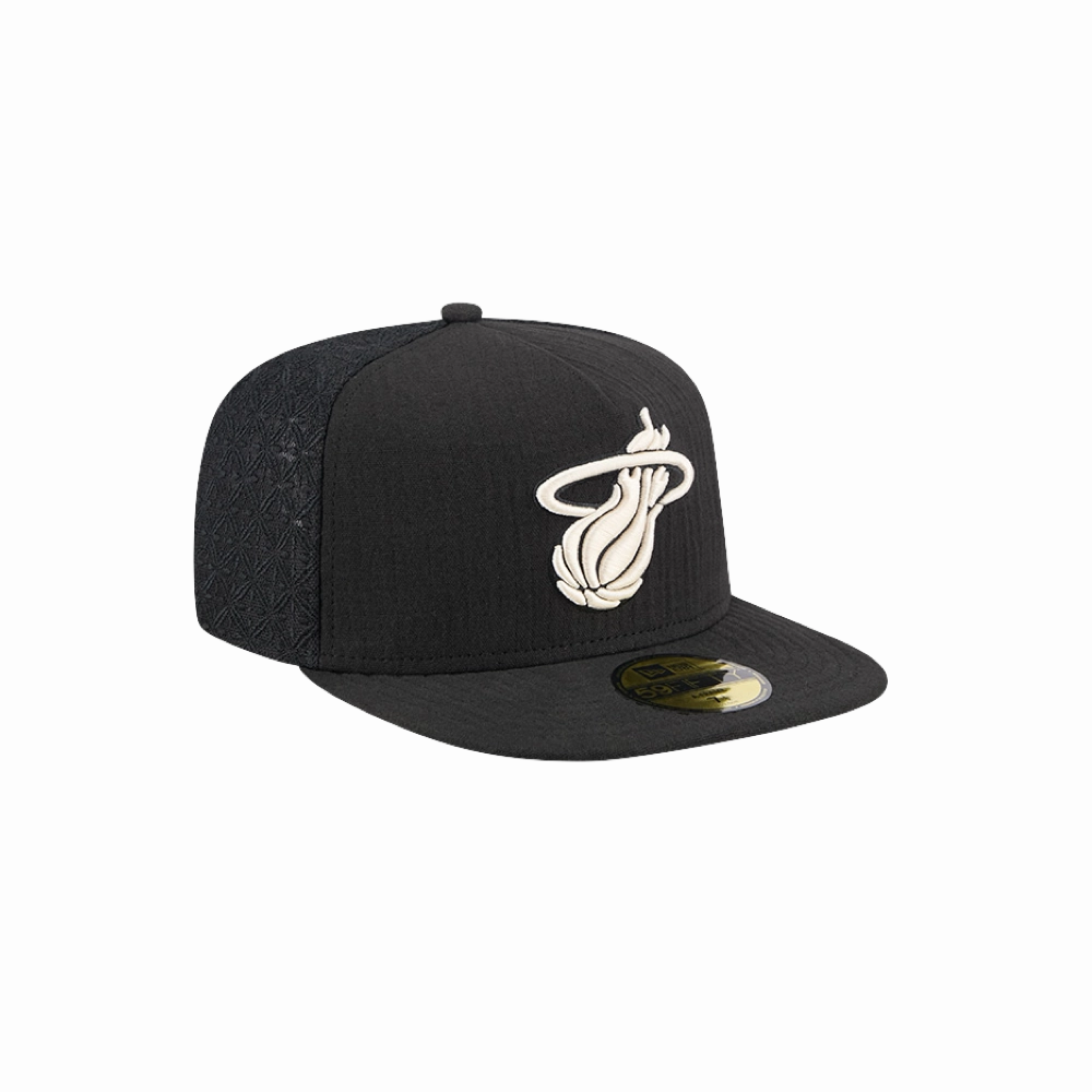 New Era Miami HEAT Logo Fitted Hat