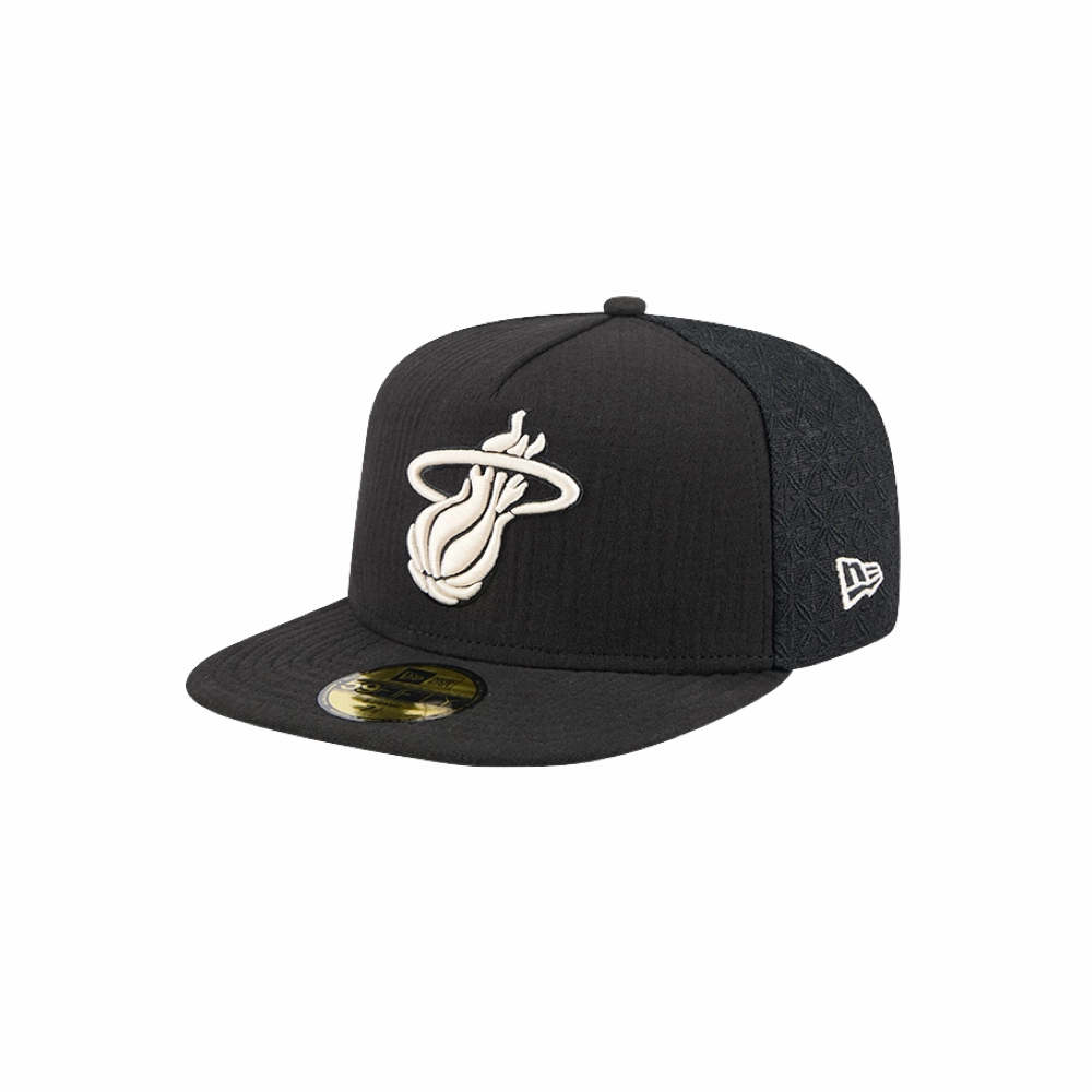 New Era Miami HEAT Logo Fitted Hat