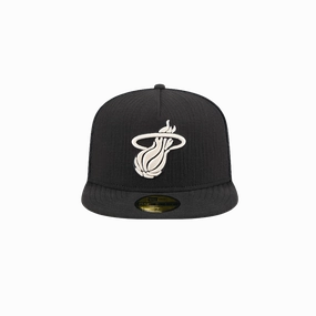 New Era Miami HEAT Logo Fitted Hat