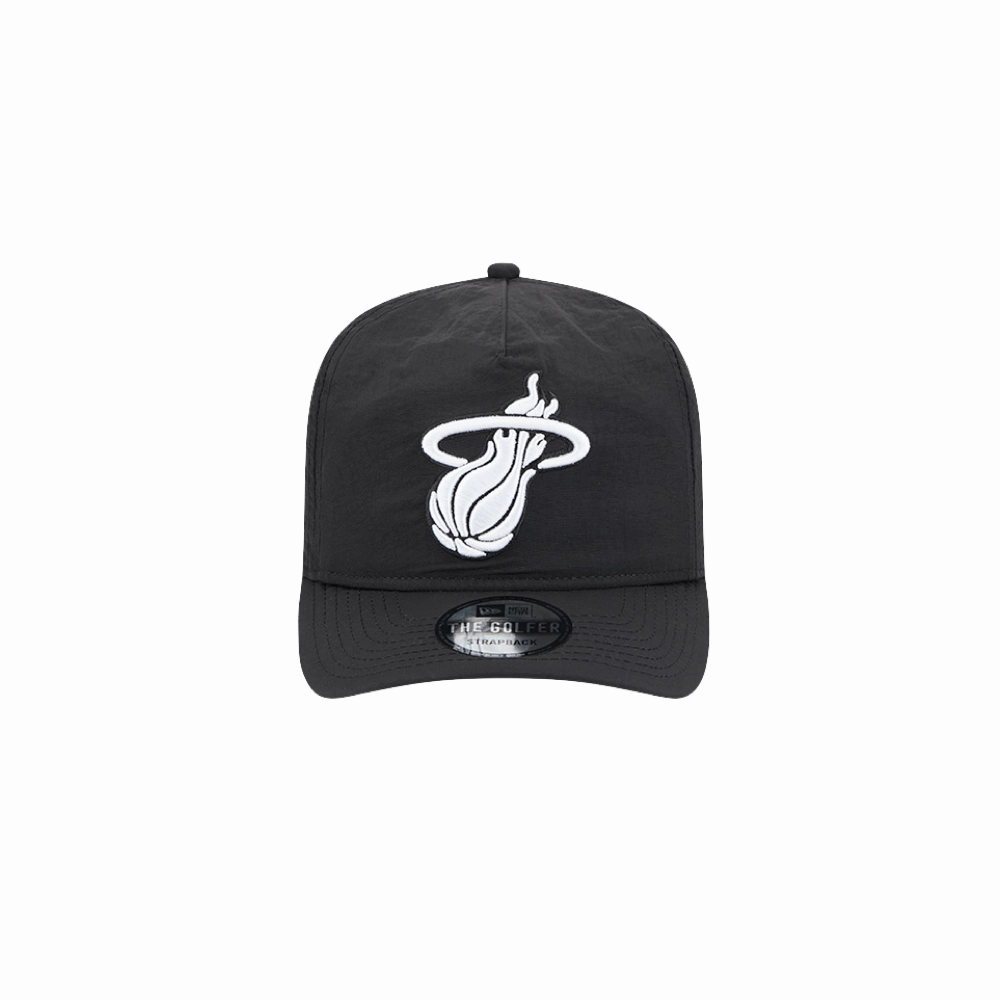 New Era Miami HEAT Nylon Strapback Golfer