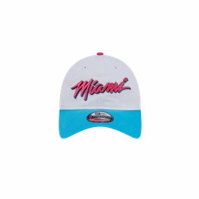 New Era Miami HEAT Original Vice Wordmark Dad Hat