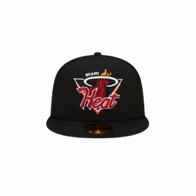 New Era Miami HEAT Tip Off Fitted