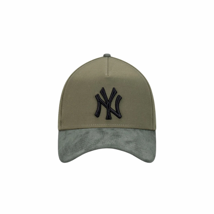 New Era New York Yankees 39THIRTY A Frame - Premium Olive