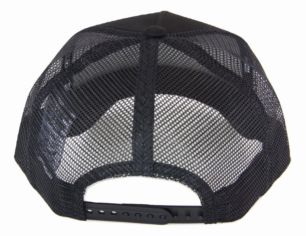 New Era New York Yankees 9FORTY A Frame Trucker Cap - Black/Black