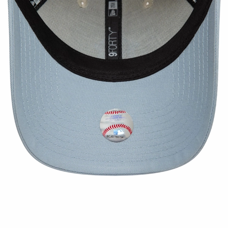 New Era New York Yankees 9FORTYCooperstown WS Cap - Ivory/Pale Blue