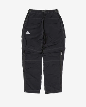 NY Taffeta Hiker 2Way Pants Black