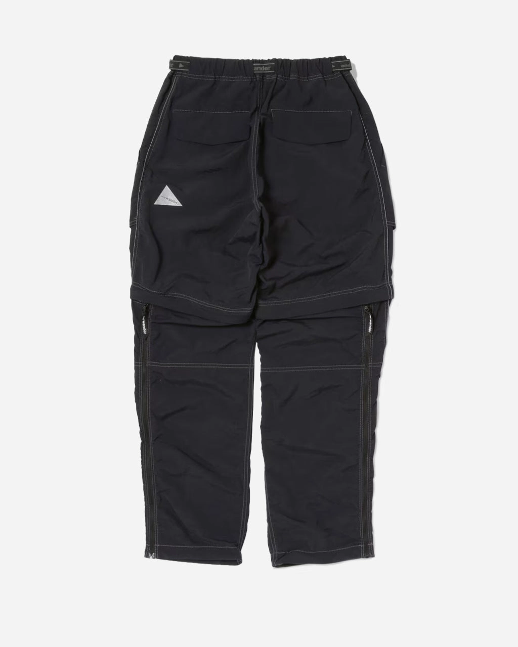 NY Taffeta Hiker 2Way Pants Black