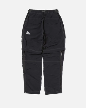 NY Taffeta Hiker 2Way Pants Black
