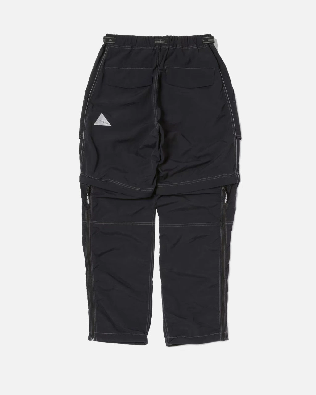 NY Taffeta Hiker 2Way Pants Black