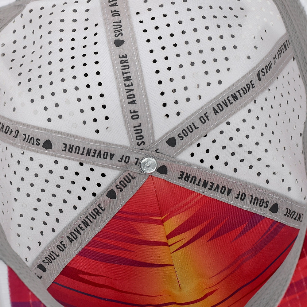Performance Snapback | Sunshine View | White