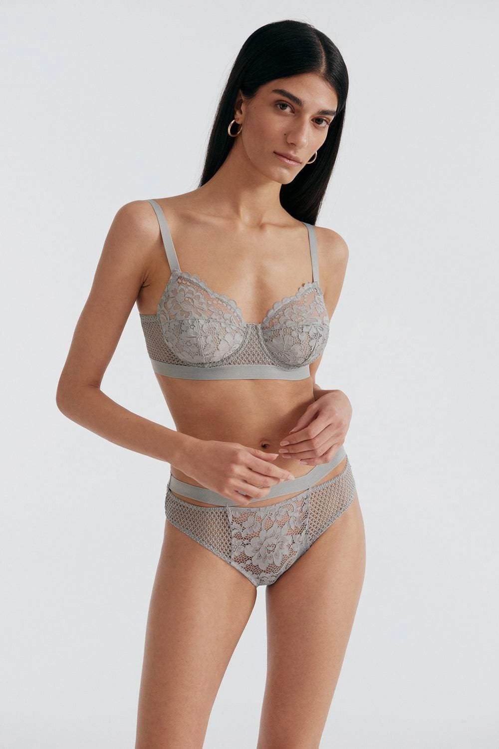 Petunia Brief in Blue Mist, Size XL (UK 16)