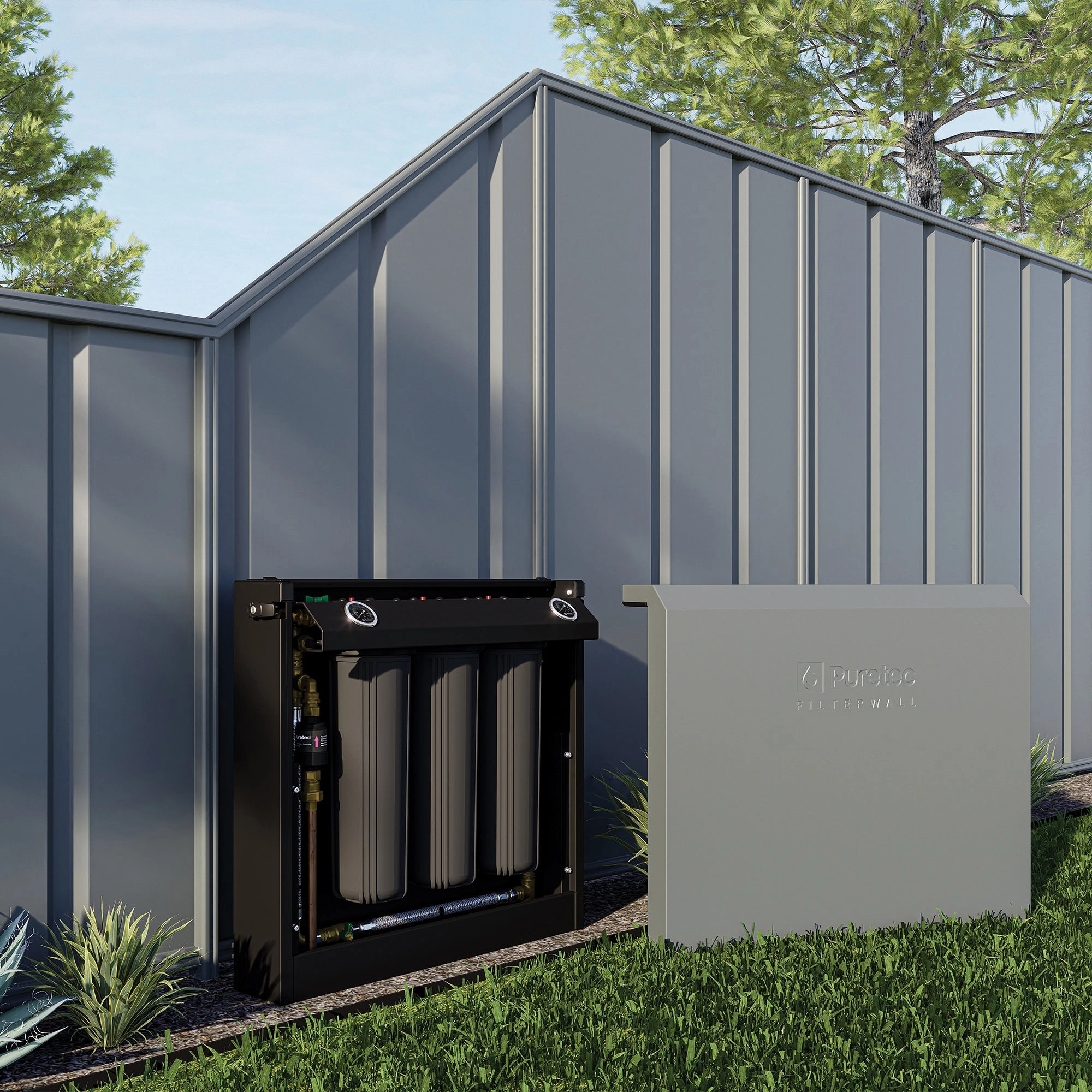 Puretec FilterWall F5 Freestanding Whole House Filtration